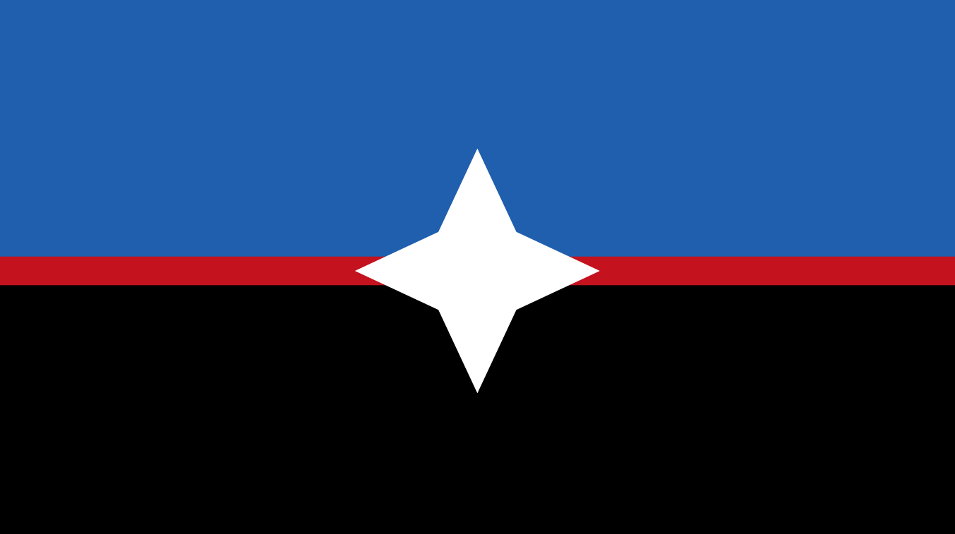 Aquila flag image embedded in the working culture deck